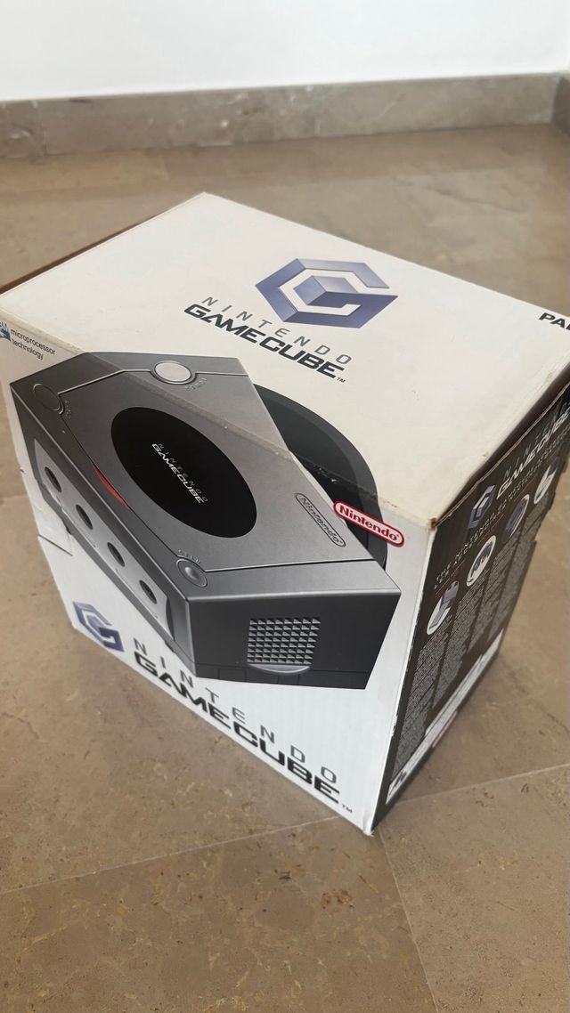 Nintendo GameCube + Caixa + Jogo Zelda
