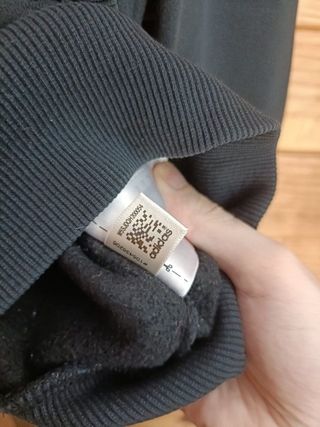 Sudadera Adidas Color Negro, Dorado y Blanco S