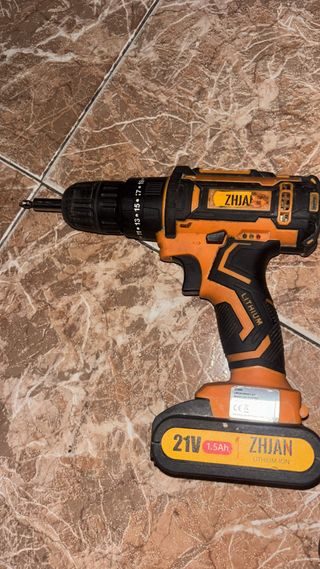 Taladro Inalámbrico 21V con Batería y Cargador