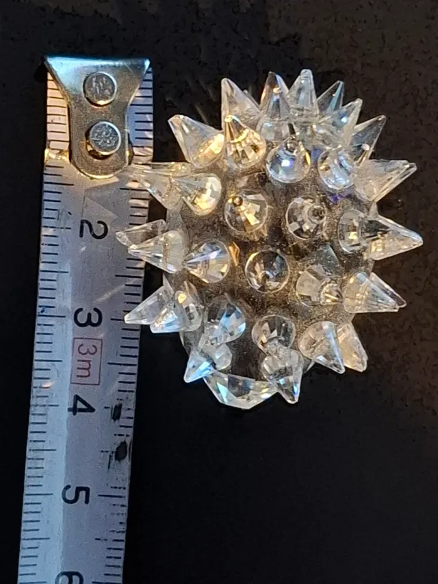 Figura de erizo de cristal Swarovski