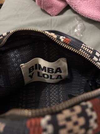 Bolso Bimba y Lola tejido multicolor