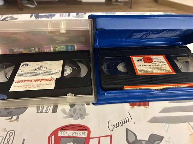 Lote VHS Películas Acción, Terror, Sci-Fi