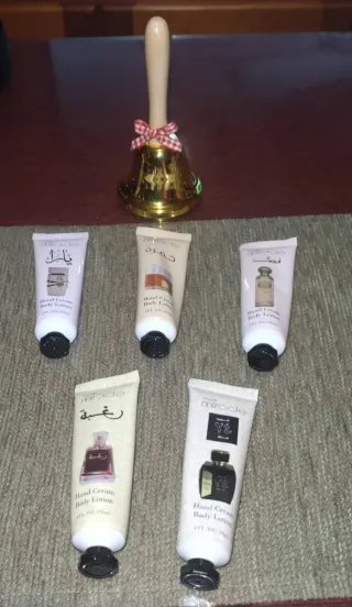 Set 5 Cremas de Manos Miss Vanessa