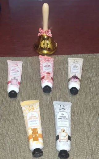 Set 5 Cremas de Manos Miss Vanessa