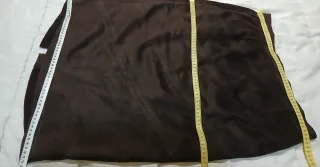 Falda marrón elegante