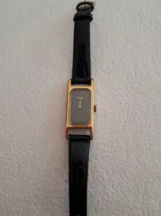 Orologio Seiko Donna Tank Oro Nero