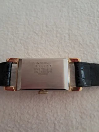 Orologio Seiko Donna Tank Oro Nero