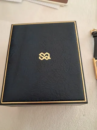 Orologio Seiko Donna Tank Oro Nero