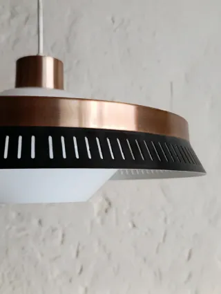 Lámpara diseño Bent Karlby para Lyfa - Vintage 60s