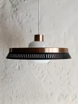 Lámpara diseño Bent Karlby para Lyfa - Vintage 60s