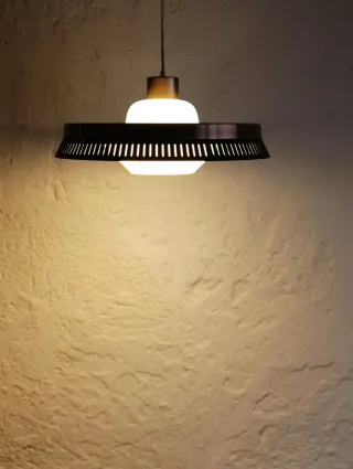 Lámpara diseño Bent Karlby para Lyfa - Vintage 60s