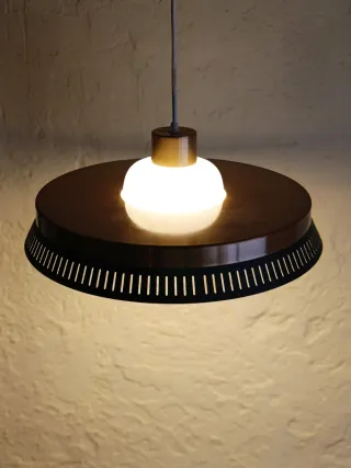 Lámpara diseño Bent Karlby para Lyfa - Vintage 60s