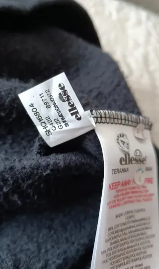 Sudadera Ellesse Negra