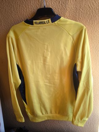 Sudadera player worn Villarreal CF Talla M