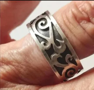 Anillos de Plata de Ley con Esmaltes Azules