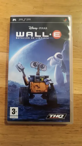 Videojuego PSP Wall-E Batallón de Limpieza