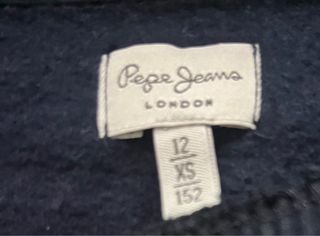 Vestido Pepe Jeans Azul -Interior forro polar