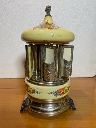 CARILLON REUGE VINTAGE CERAMICA PORTA SIGARETTE