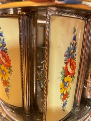 CARILLON REUGE VINTAGE CERAMICA PORTA SIGARETTE