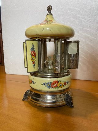 CARILLON REUGE VINTAGE CERAMICA PORTA SIGARETTE