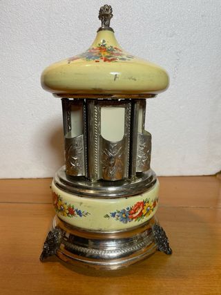 CARILLON REUGE VINTAGE CERAMICA PORTA SIGARETTE