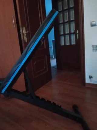 Banco de pesas reclinable