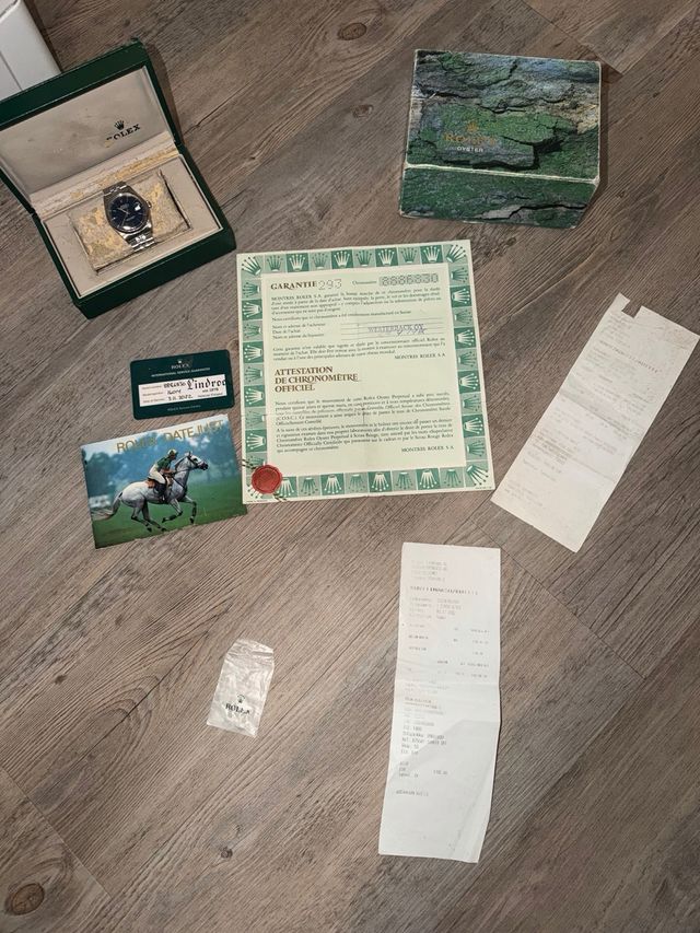 Rolex Datejust 36mm 16014 Acero 1988