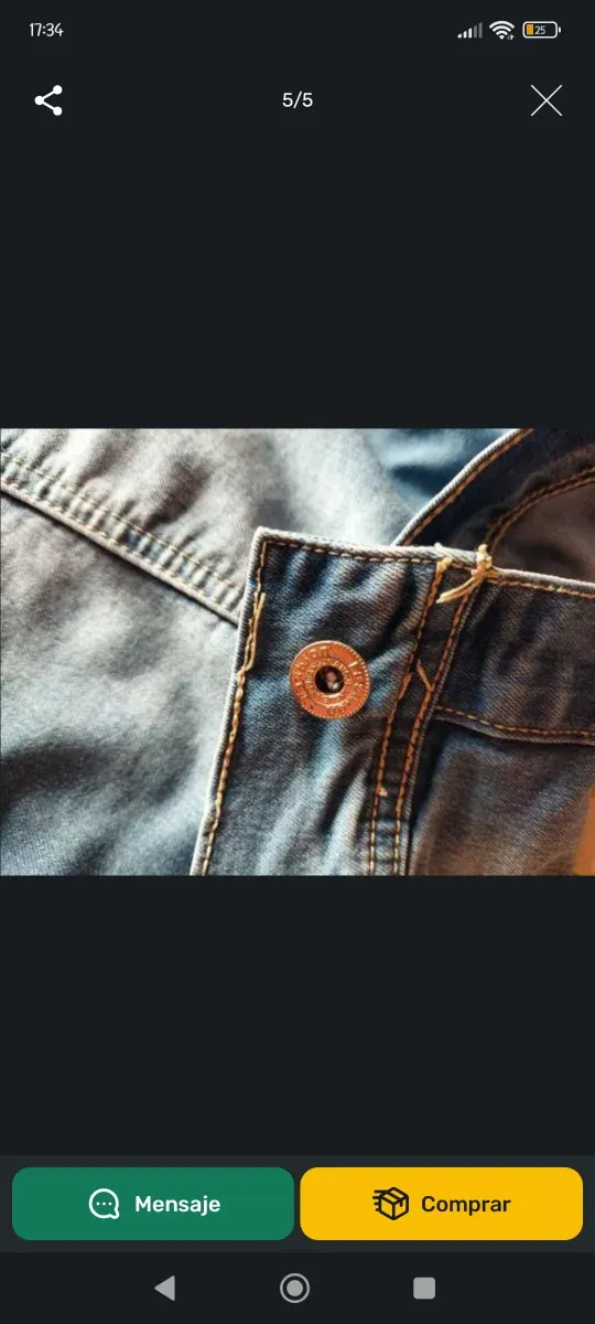 Chaqueta Vaquera Azul