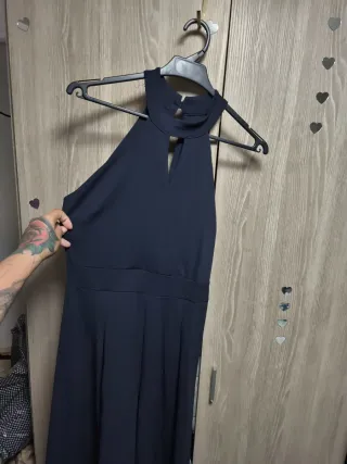 Mono de fiesta negro mujer