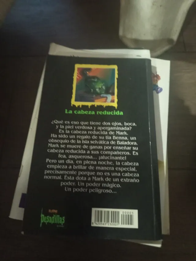 Pesadillas. Cabeza reducida