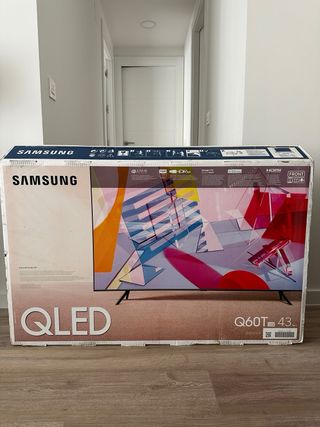 TV Samsung 43” QLED 4K QE43Q60T