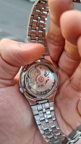 Reloj Seiko 7S26 Automático Marrón Oscuro