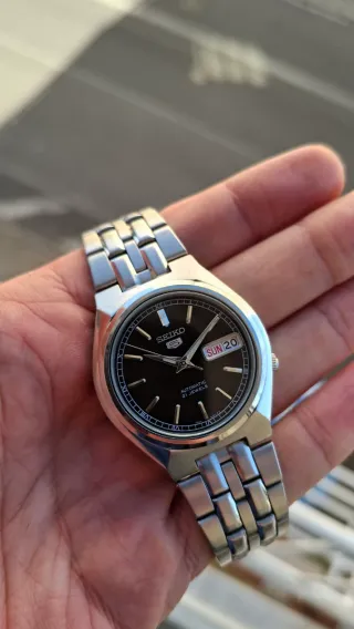 Reloj Seiko 7S26 Automático Marrón Oscuro