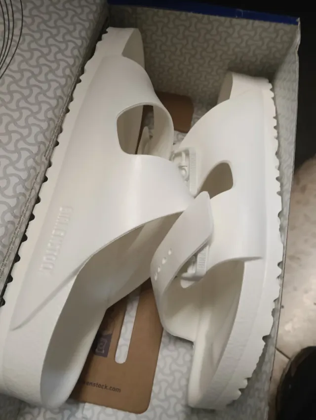 Sandalias Birkenstock Arizona EVA Blancas