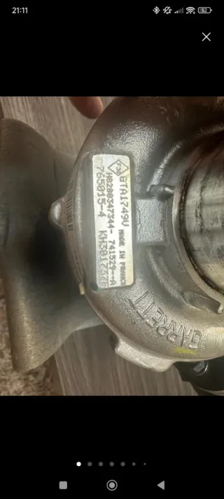 Turbo Garrett 2.0 DCI 150cv
