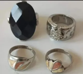 Anillos Plata Ley