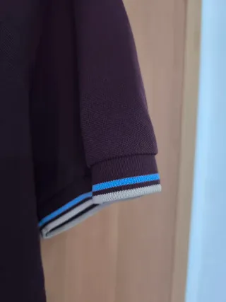 Polo Fred Perry burdeos