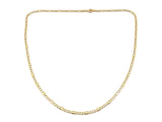cadena oro 18k 22cm