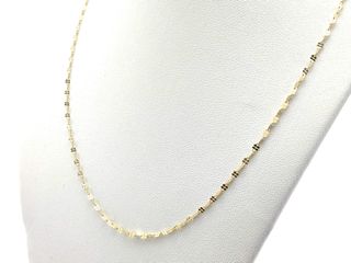 cadena oro 18k 25cm