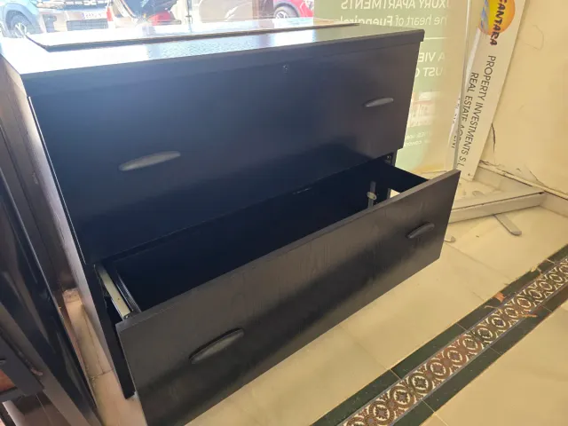2 Arquivo de Gavetas Preto