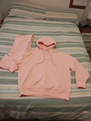 Conjunto chándal Guess mujer rosa