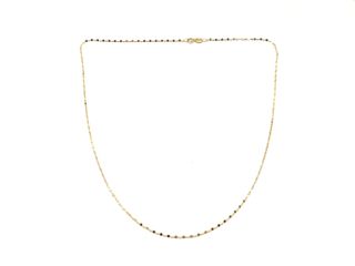 cadena oro 18k 20cm
