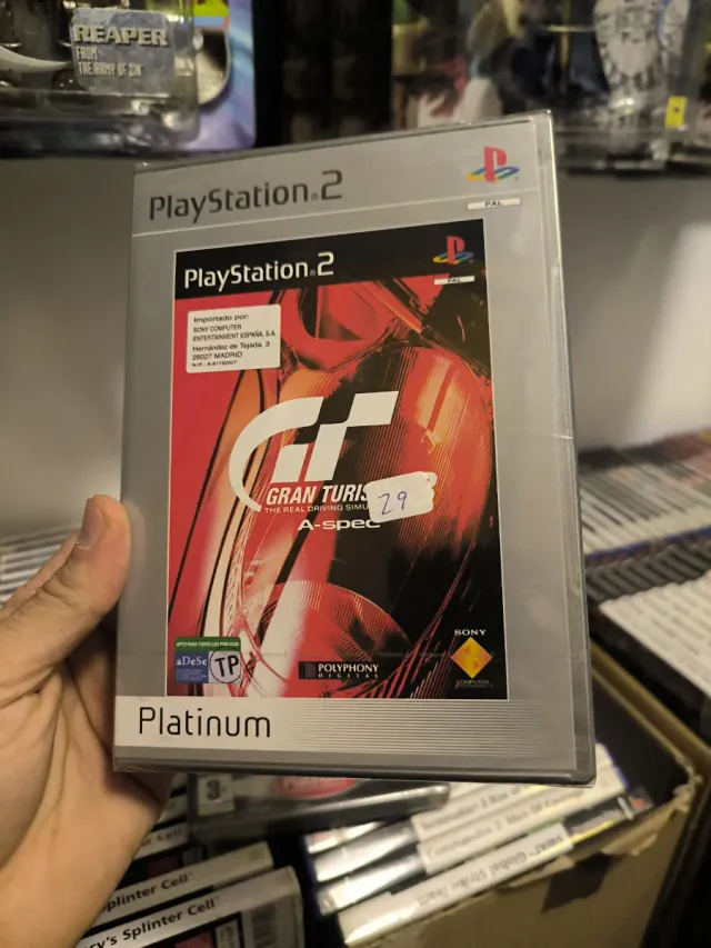 Gran Turismo 3 A-Spec PS2 Platinum PAL