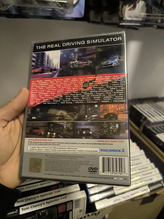 Gran Turismo 3 A-Spec PS2 Platinum PAL