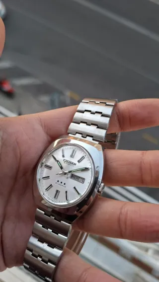 Reloj Citizen Vintage Facetado Automático