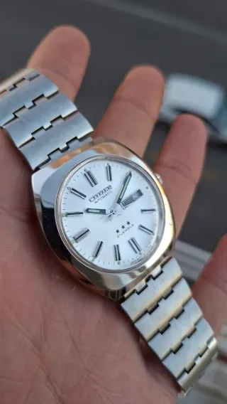 Reloj Citizen Vintage Facetado Automático