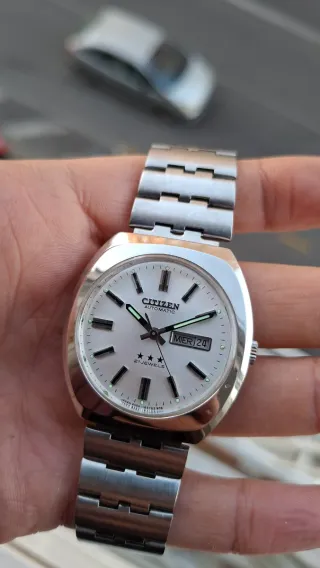 Reloj Citizen Vintage Facetado Automático