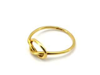 anillo oro 18k con piedra con circonita