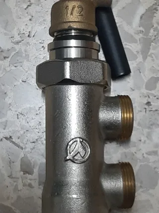 Válvula radiador monotubo