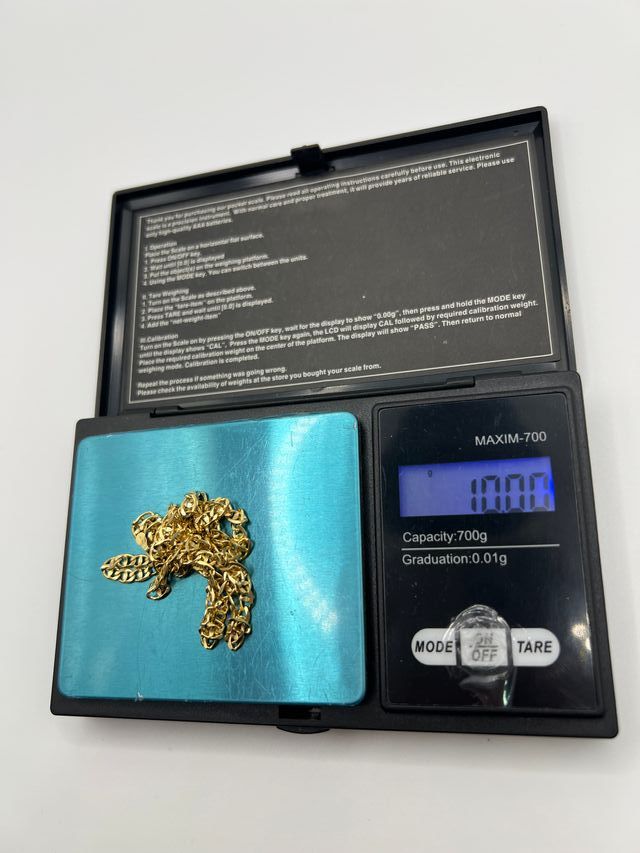 Catena Forzata Doppia in Oro 18k da 10 gr.